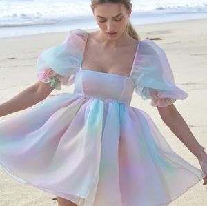 Selkie The Rainbow Puff Dress size 1X